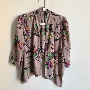 Floral Print Coat